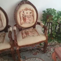 ست ۹ نفره کلاسیک، طرح ژاکارد فرانسوی|مبلمان خانگی و میز عسلی|کرج, حصار|دیوار
