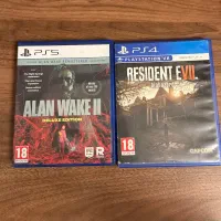 بازی Alan wake 2 و رزیدنت اویل ۷  ps5 ps4