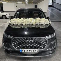 گل آرایی و تزیین ماشین عروس در محل شما