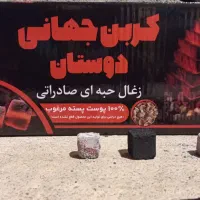 زغال فشرده پسته