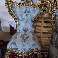 مبل سلطنتی ۹ نفره . مبل استیل چوب راش.|مبلمان خانگی و میز عسلی|مشهد, شهرک رازی (شهرک غرب)|دیوار