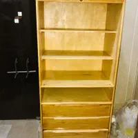 شلف چوبی|کتابخانه، شلف، قفسه‌های دیواری|تهران, مرزداران|دیوار