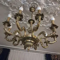 لوستر ۲۸ شعله برنز|لوستر و چراغ آویز|تهران, جی|دیوار