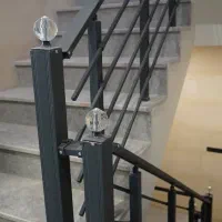 نرده استیل ، آلمینیوم ، استاتیک ، شیشه ای