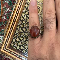 انگشتر عقیق کهنه