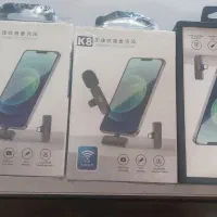 k8 میکروفون بلوتوثی ۳عددپلمپ