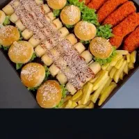 فینگر فود .حلوا.دسر.نون پنیر سبزی عقد.انواع شام