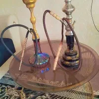 قلیون برنجی سالم تمیز در حد نو