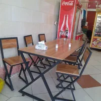 انواع میز و صندلی کافه ای و رستورانی|صندلی و نیمکت|الیگودرز, |دیوار