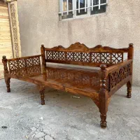 تخت سنتی کیان با رنگ( شاپان و پلی استر)|مبلمان خانگی و میز عسلی|کرج, پیشاهنگی|دیوار