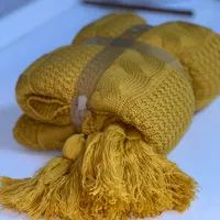 شال مبل بافتنی مدل عرفاتی سایز ۱۴۰ در ۱۷۰ سانتیمتر|مبلمان خانگی و میز عسلی|تهران, فرمانیه|دیوار