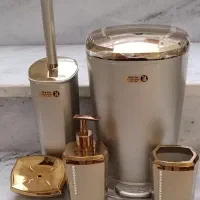 ست سطل زباله و فرچه و جامایع