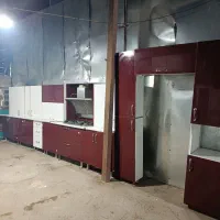 فروش کابینت دست دوم هایگلاس ترک سینگ هود گاز|مصالح و تجهیزات ساختمان|تهران, علی‌آباد|دیوار