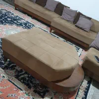 مبل ال ۷نفره همراه پاف