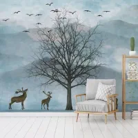 کاغذ دیواری شیک و به روزهمراه با نصب تمیز و تضمینی