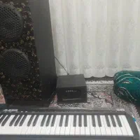 ارگ (میدی کنترولر)حرفه ای همراه اسپیکر میکروفن دار