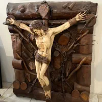 تابلو چوبی بزرگ