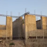 خانه نیمه کار با زمین 200 متری بفروش میرسد|فروش زمین و ملک کلنگی|سوسنگرد, |دیوار