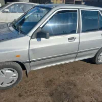 پراید نقره ای مدل ۸۹