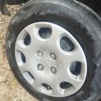 دوجفت رنگ لاستیک پژوپارس