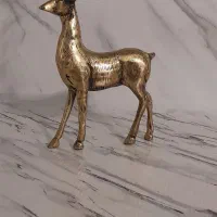 دو عدد آهوی برنز و جای دستمال|مجسمه، تندیس، ماکت|اهر, |دیوار