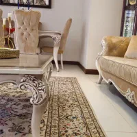 سرویس مبلمان ۸ نفره کلاسیک بسیار شیک و تمیز|مبلمان خانگی و میز عسلی|شیراز, ستارخان|دیوار