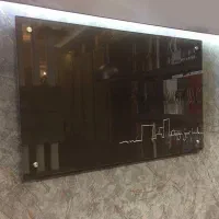 تخته وایت‌برد شیشه‌‌ای AXANG سایز 120x80 سانت|لوازم التحریر|تهران, میرداماد|دیوار