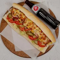 کارگر ساندویچ زن