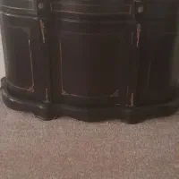 کنسول چوبی منبت کاری