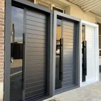 درب ویلا ضد سرقت اقتصادی روکش فلز اقتصادی