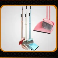 جارو خاک انداز ایستاده