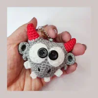 چارم بگ ، جاکلیدی ، آویز مدل شیطونک (کد ۰۱)