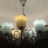 لوستر ۵ شاخه ۲ عدد