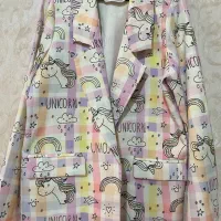 کت چارخونه یونیکورنی نگین دار|لباس|قم, حنیف نژاد|دیوار