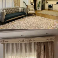 پرده نگین کاری تمیز|پرده، رانر، رومیزی|محمودآباد, |دیوار
