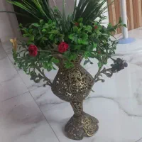 گلدان برنجی جنس سنگین