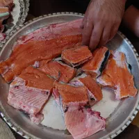 کارگر نگهبان پرورش ماهی