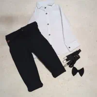 ست پیراهن و شلوار ساسبندی مجلسی بچگانه لباس بچگانه|کفش و لباس بچه|تهران, بهداشت|دیوار