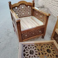 مبل سنتی مبل سلطنتی تاج گرد|مبلمان خانگی و میز عسلی|خمینی‌شهر, |دیوار