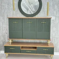 ست آینه کنسول جاکفشی میز تی وی|بوفه، ویترین، کنسول|تهران, نعمتآباد|دیوار