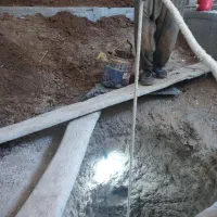 چاه کن مقنی (مغنی ) تخریب