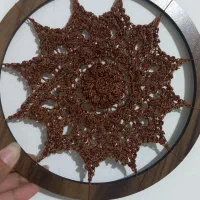 بافت ماندالا|صنایع دستی و سایر لوازم تزئینی|گلبهار, شهر جدید گلبهار|دیوار