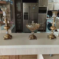 دو عدد شمدان و یه عدد شکلات خوری ست