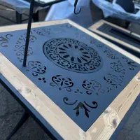 اتشدان مربع ۱۲۰ در ۱۲۰