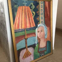 تابلو نقاشی آبرنگ سایز بزرگ