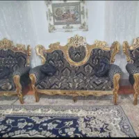 مبل هفت نفره همراه با میز وعسلی