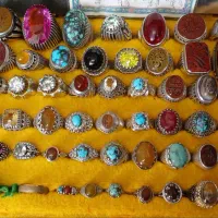 فروش انواع انگشتر های نقره نفیس و دستساز