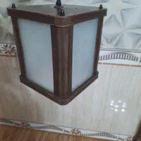 لوستر چوبی