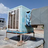 کولر آبی کوچک و بزرگ و آب گرمکن