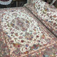 4 تخته یه نقشه خطیبی تبریز 40 رج دستباف|فرش|تهران, آذربایجان|دیوار
